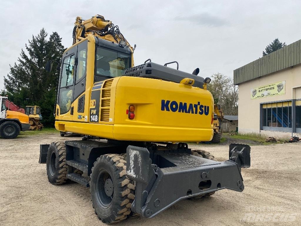 Komatsu PW 148-8 Koparki kołowe