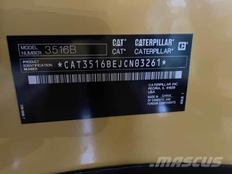 CAT 3516B-HD Agregaty prądotwórcze Diesla