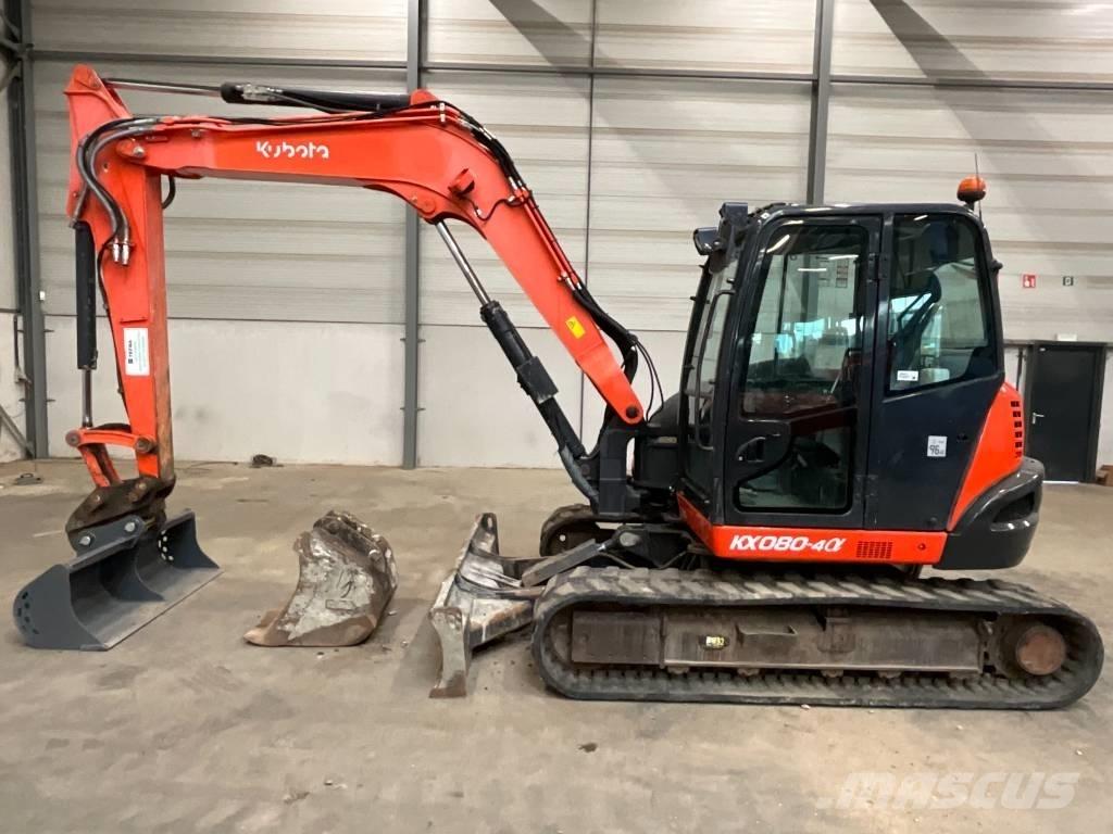 Kubota KX 080-4 A Midikoparki  7t - 12t