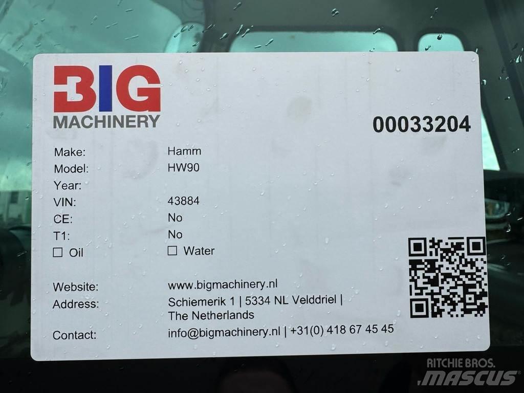 Hamm HW90 / 8 Walce dwubębnowe