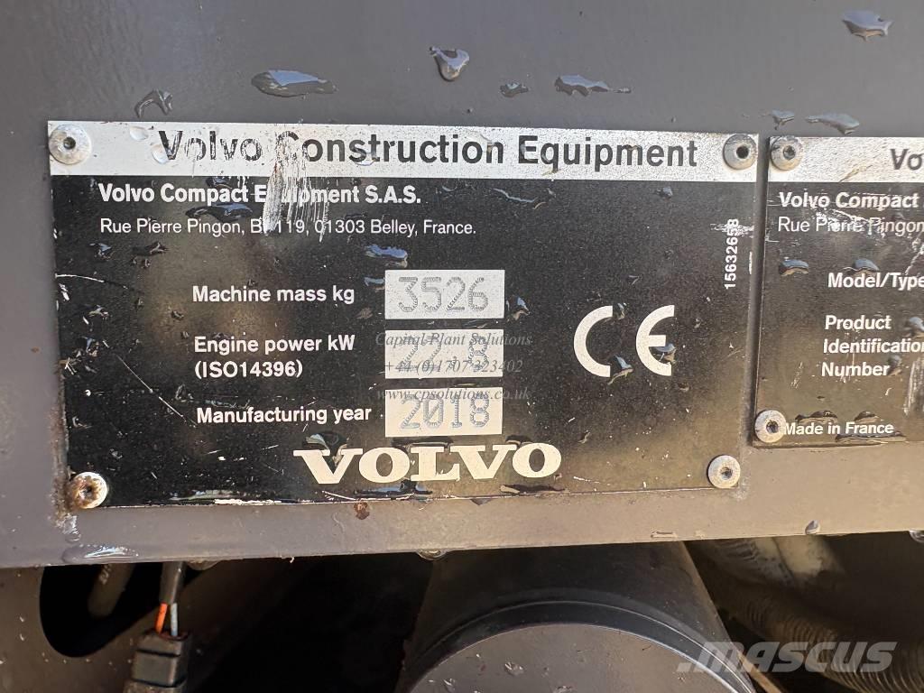 Volvo ECR 35 D Minikoparki