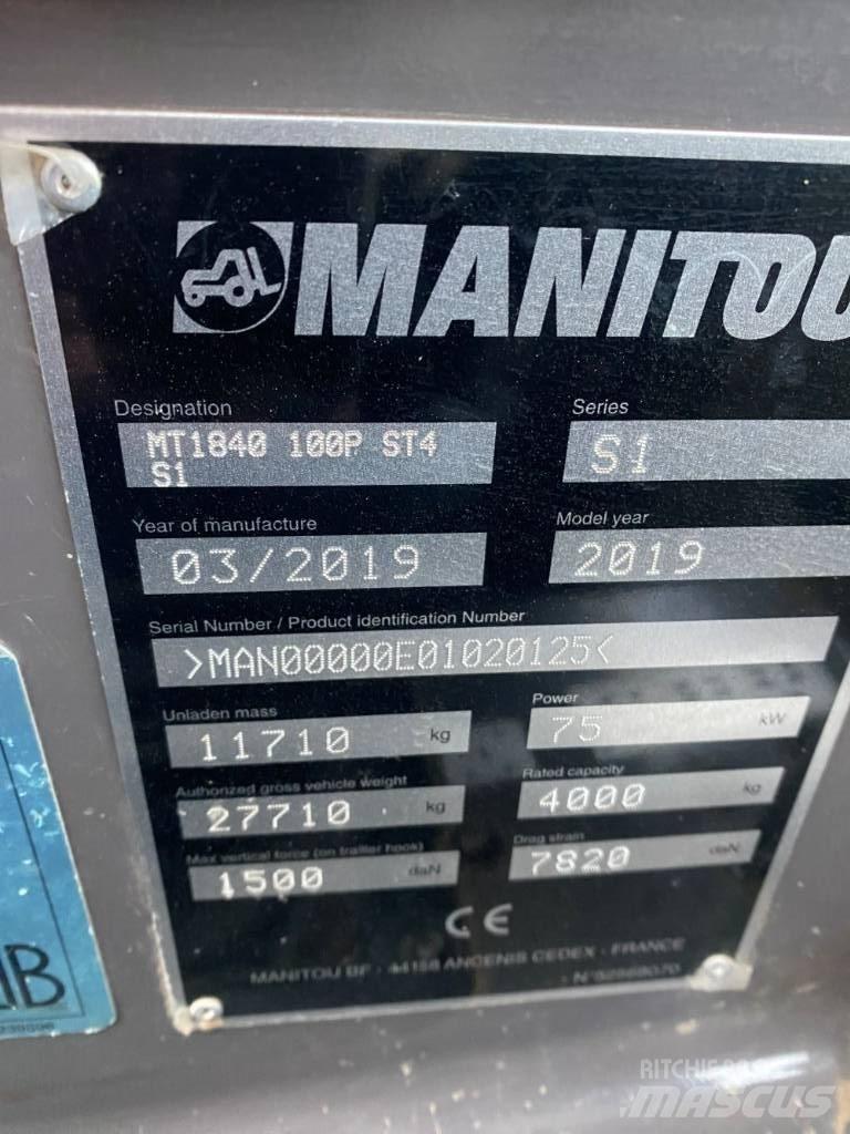 Manitou MT 1840 Ładowarki teleskopowe