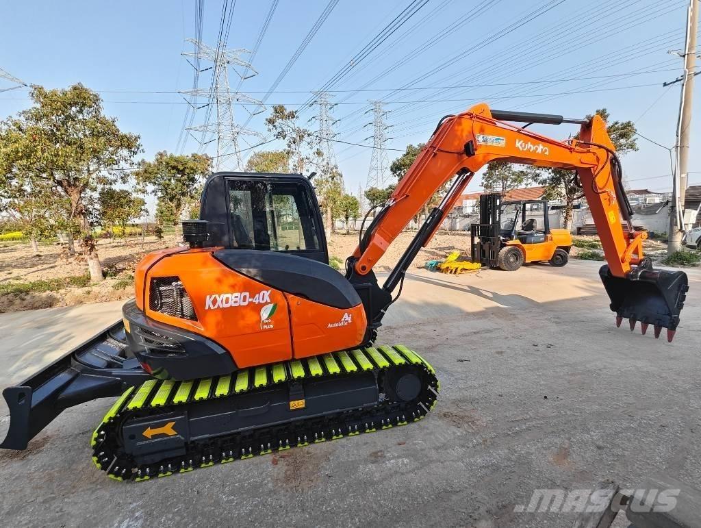 Kubota KX 080-4 Midikoparki  7t - 12t