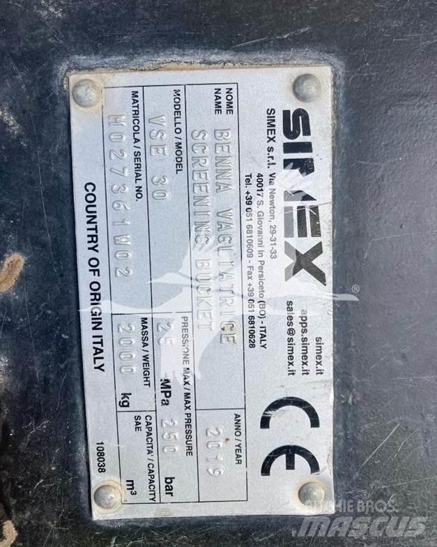 Simex VSE30 Łyżki przesiewowe