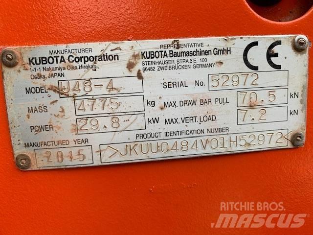 Kubota U 48-4 Minikoparki