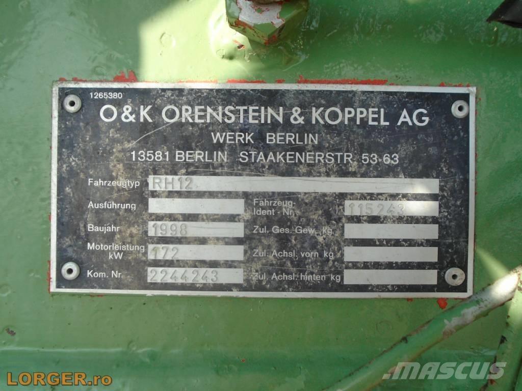 O&K RH 12 Koparki gąsienicowe