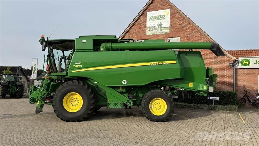 John Deere T660 Kombajny zbożowe