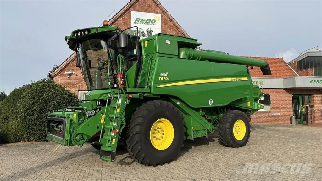 John Deere T660 Kombajny zbożowe