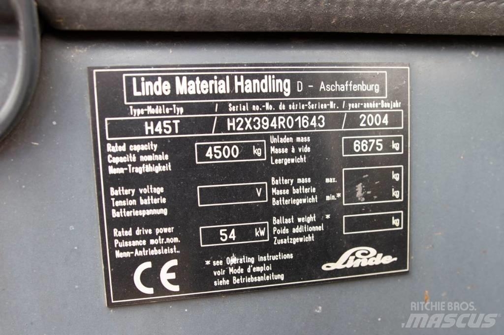 Linde H 45 T Wózki LPG