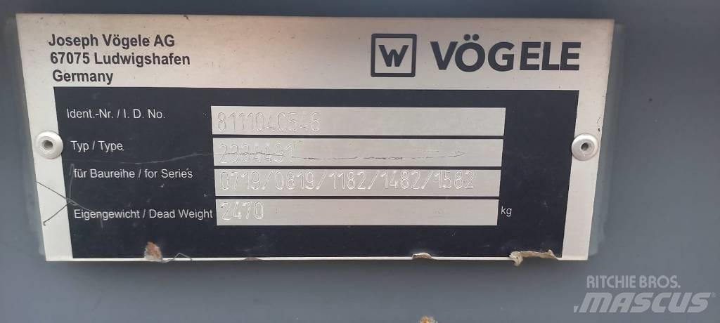 Vögele MT 3000-2 Pojazdy do transportu materiału