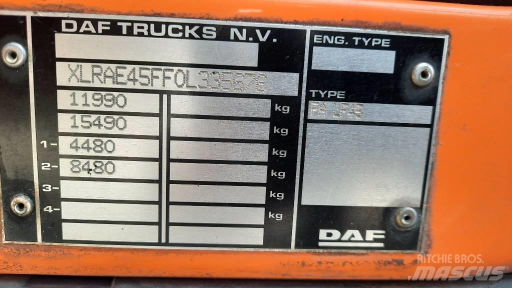 DAF Johnston VF501 Zamiatarki - Zgarniarki - Odśnieżarki