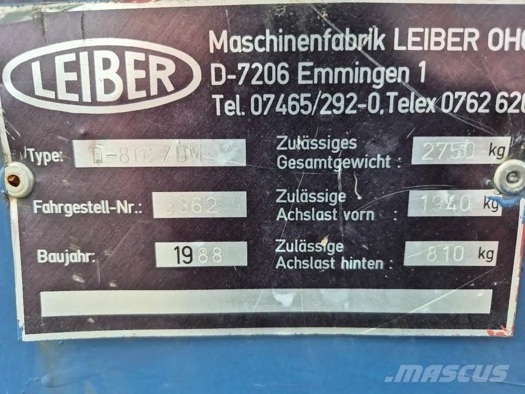  LEIBER d802 Wozidła kolebkowe