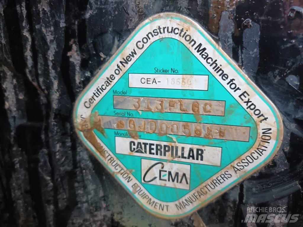 CAT 313 F LGC Koparki gąsienicowe