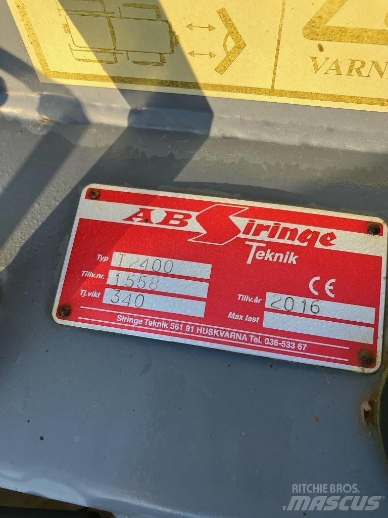 Siringe T2400 Akcesoria do ładowaczy czołowych