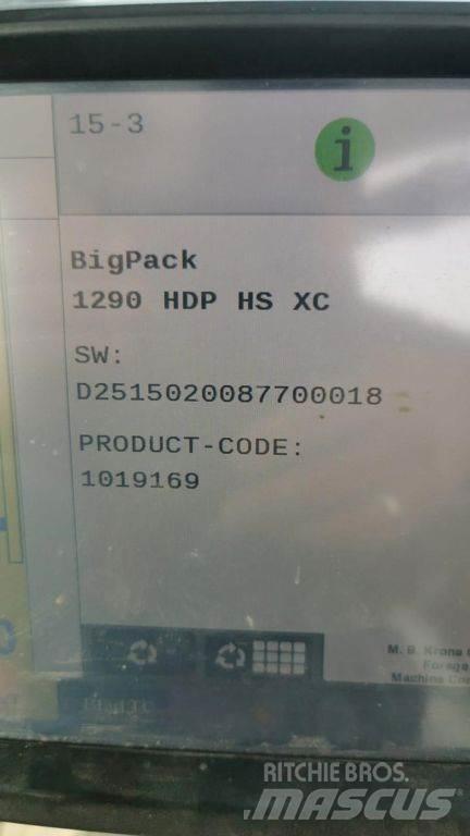 Krone 1290 HDP XC Prasy kostkujące