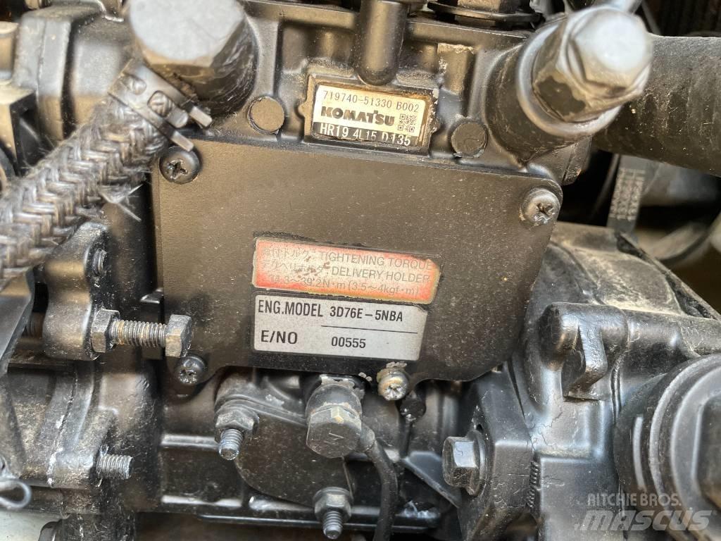 Komatsu PC 20 Koparki gąsienicowe