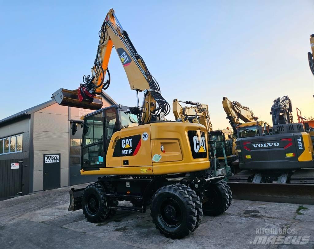 CAT M 317F Koparki gąsienicowe