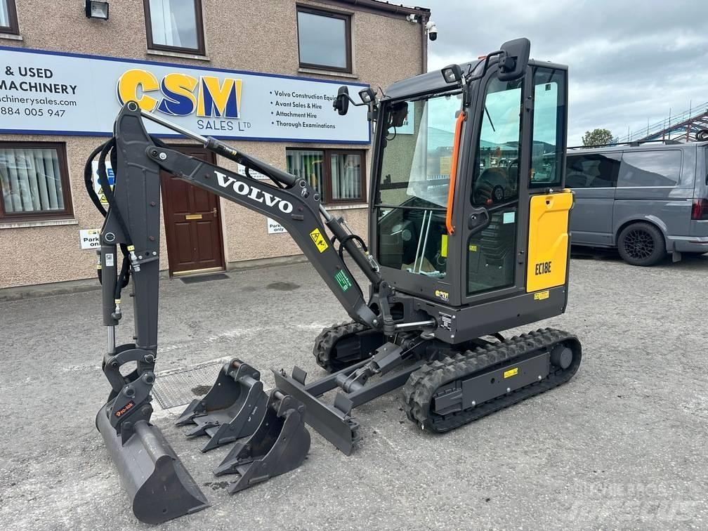 Volvo EC 18 E Minikoparki