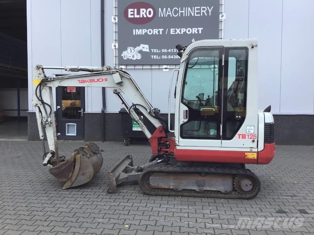 Takeuchi TB 125 Minikoparki