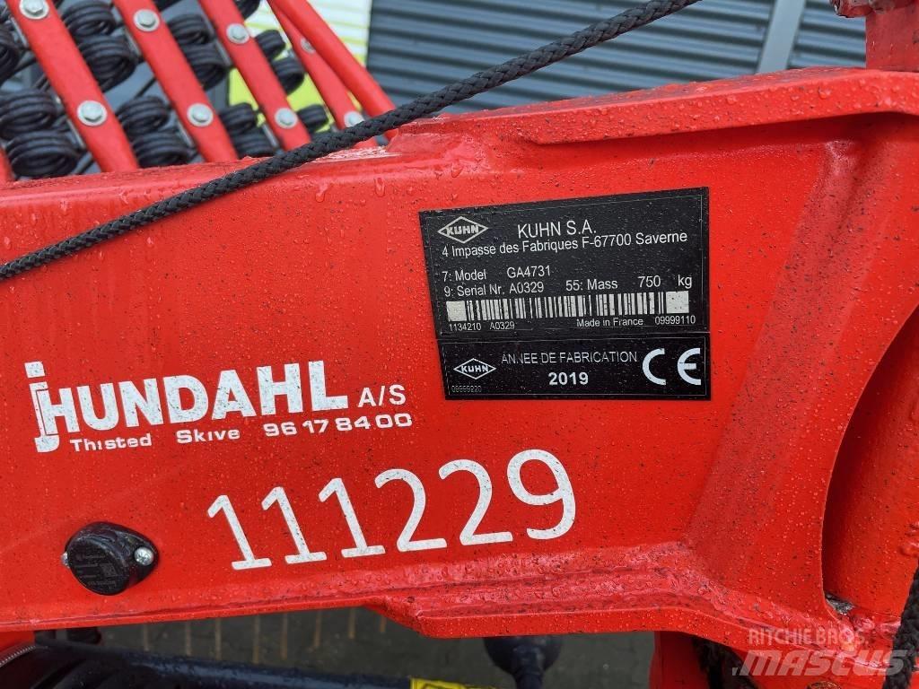 Kuhn GA 4731 Zgrabiarki i przetrząsacze