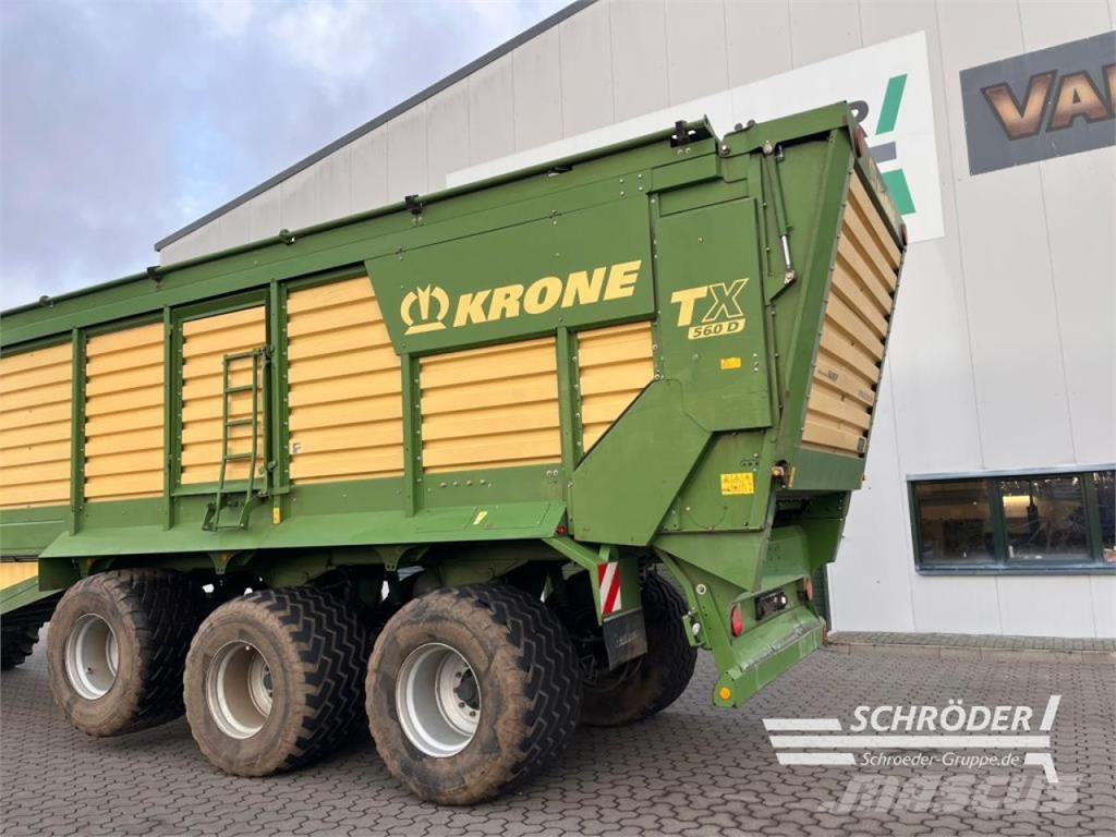 Krone TX 560 D Przyczepy zbożowe