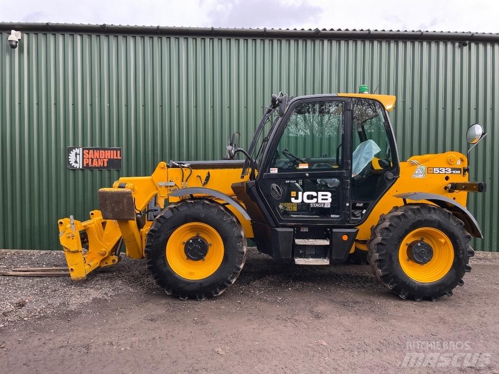 JCB 533-105 Ładowarki teleskopowe