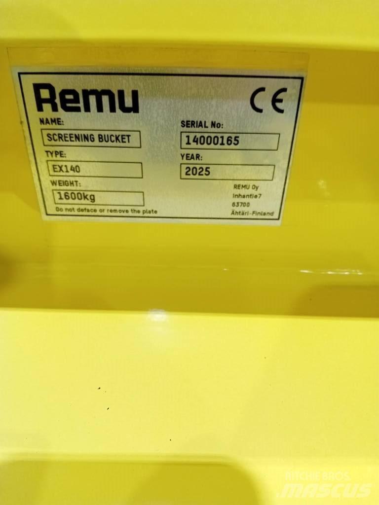 Remu EX140 Łyżki przesiewowe