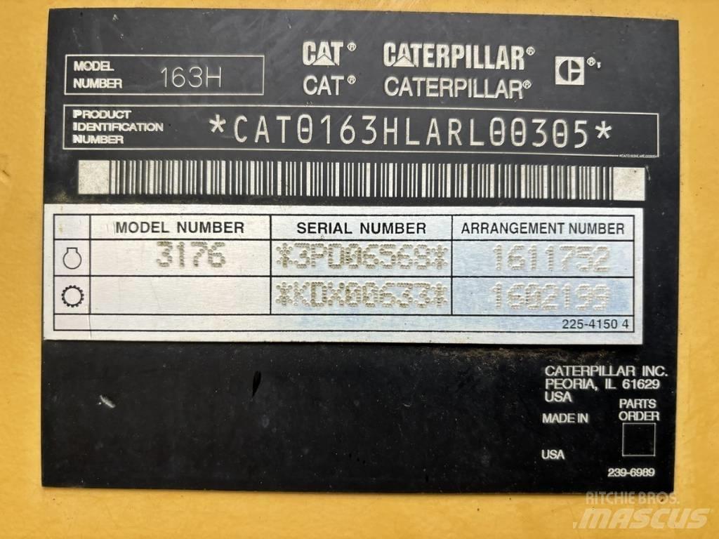 CAT 163H Równiarki