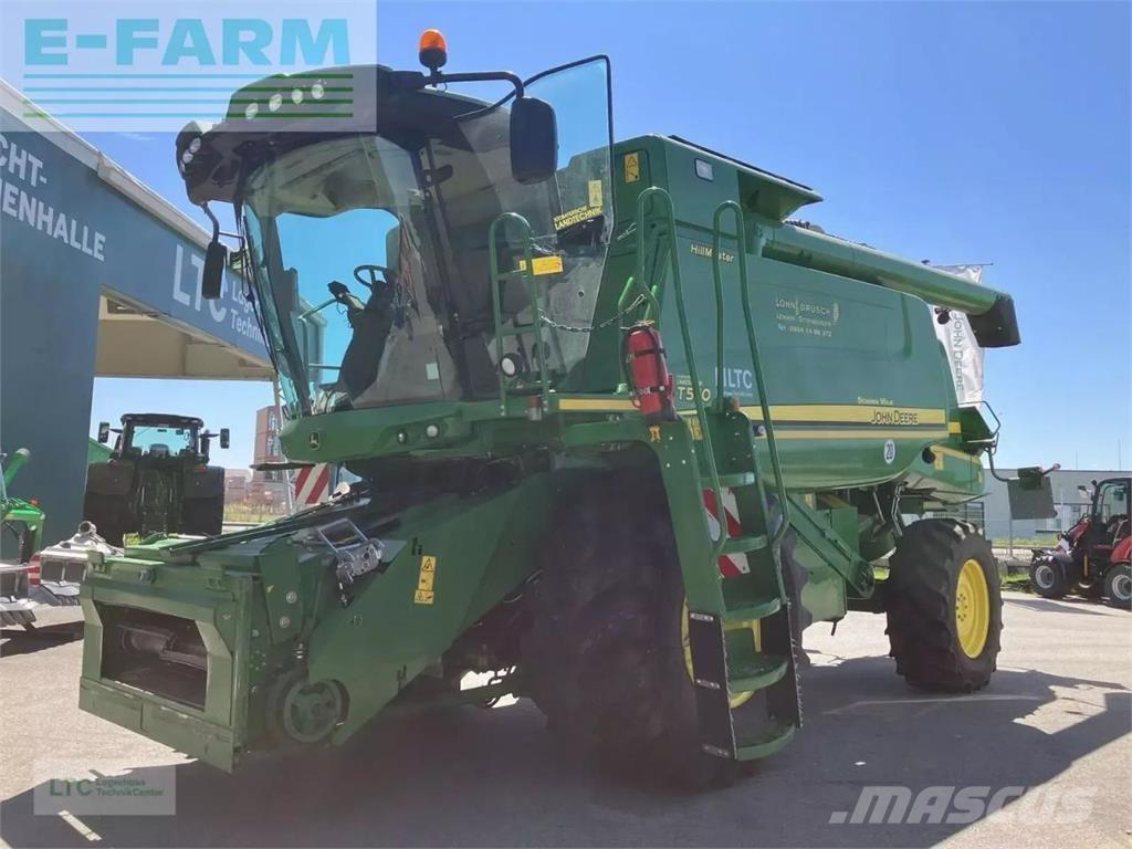 John Deere t550 hm Kombajny zbożowe