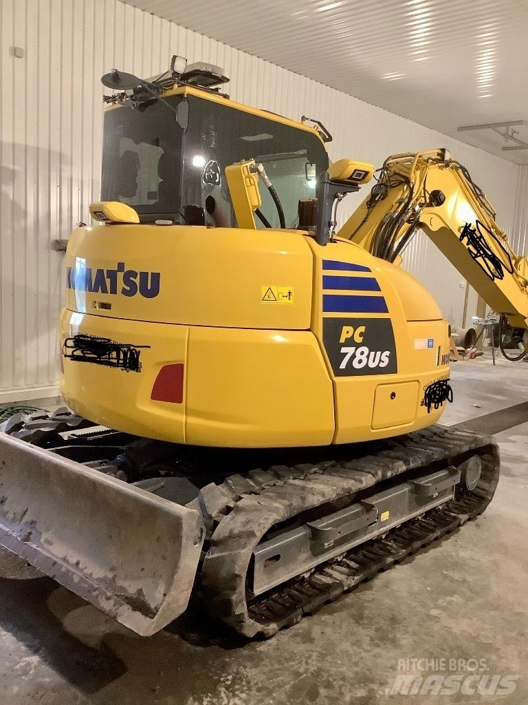 Komatsu Pc 78 us- 10 Midikoparki  7t - 12t