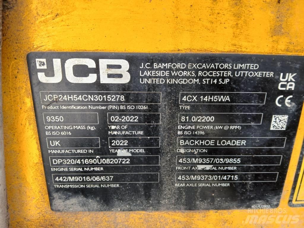 JCB 4 CX Pro AEC Koparko-ładowarki