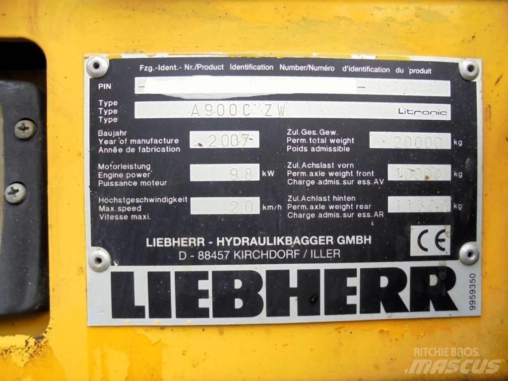 Liebherr A 900 C ZW Koparki kołowe