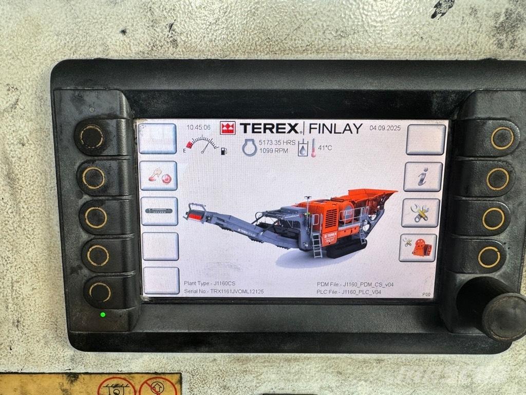 Terex Finlay J-1160 Kruszarki mobilne