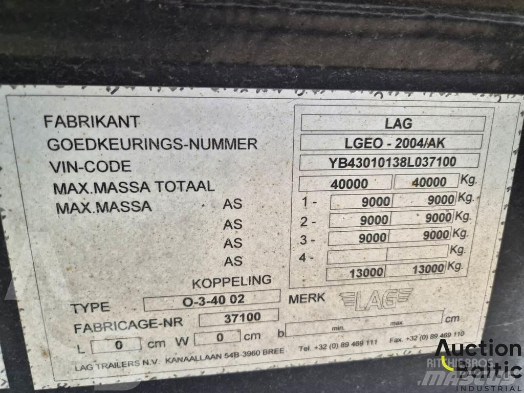 Wabco LAG Naczepy firanki