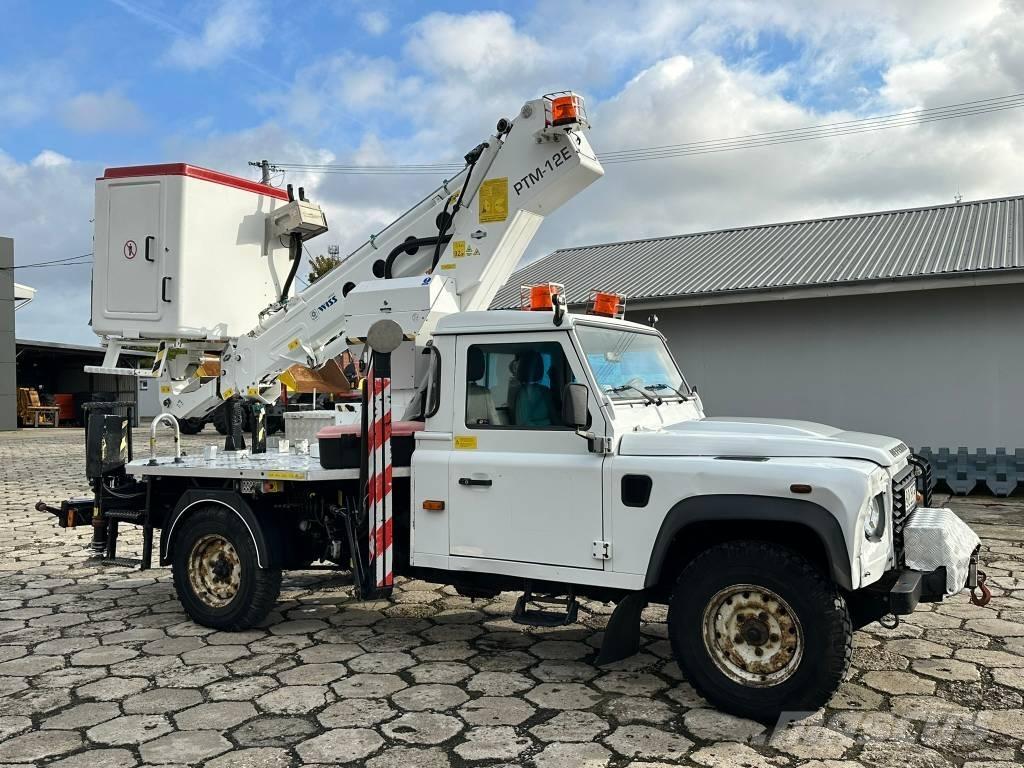 Land Rover Defender Żurawie terenowe