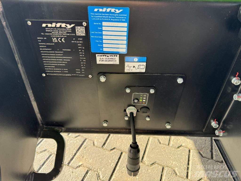 Niftylift HR 17 E Podnośniki przegubowe