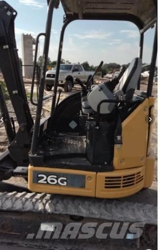 John Deere 26G Minikoparki