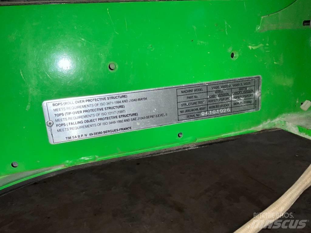 Yanmar Vio 20 / vio 25 Kabiny i wnętrze