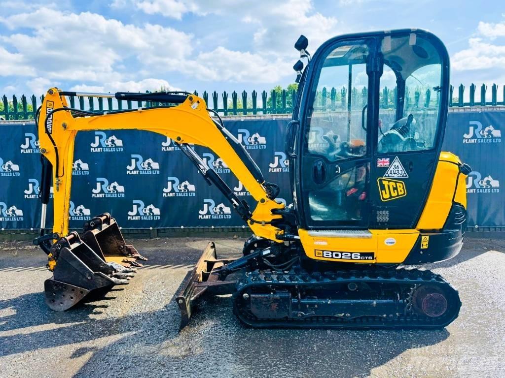 JCB 8026 CTS Minikoparki