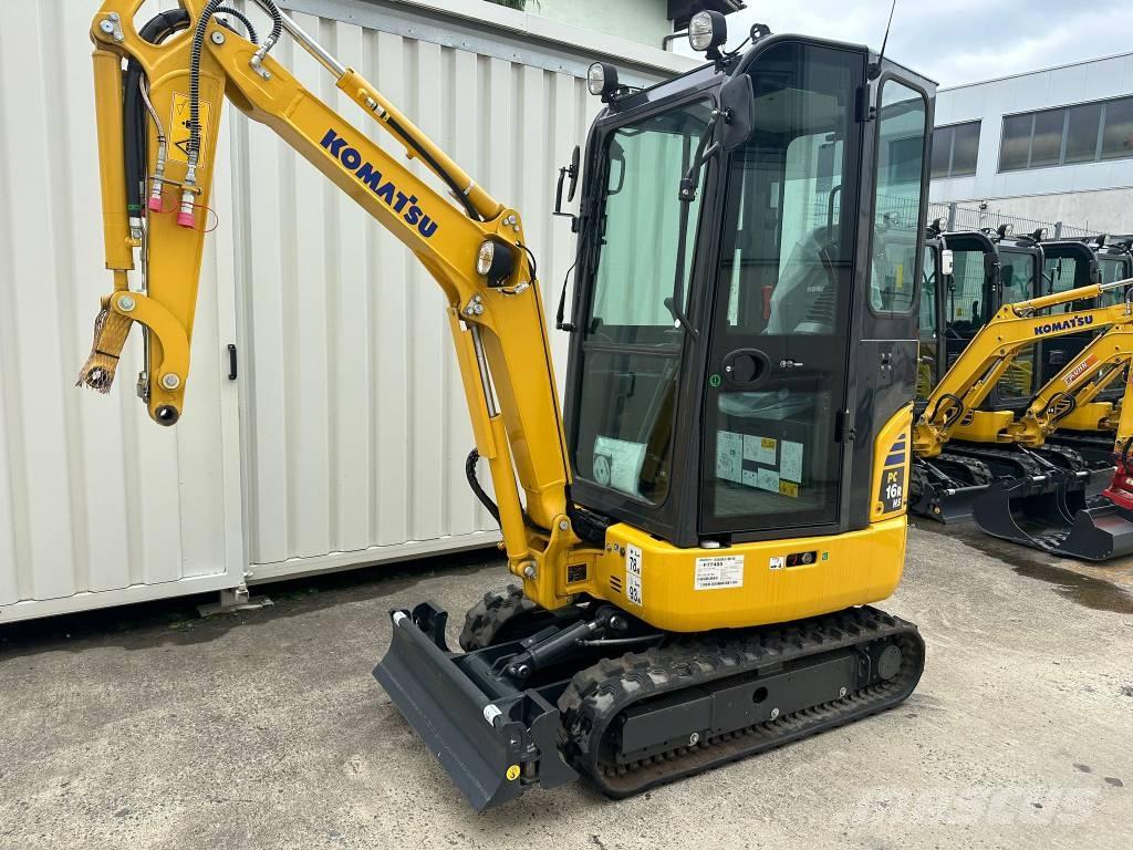 Komatsu PC 16 R-3HS Minikoparki