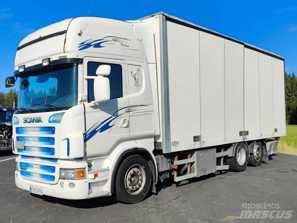 Scania R 480 Samochody ciężarowe ze skrzynią zamkniętą