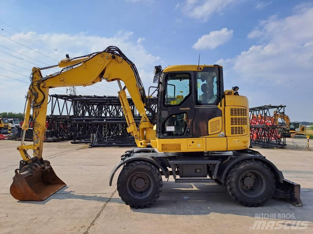 Komatsu PW118MR-11 Koparki kołowe