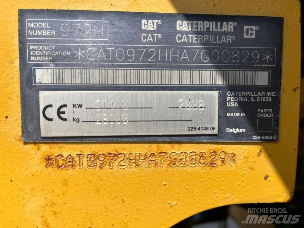 CAT 972 H Ładowarki kołowe