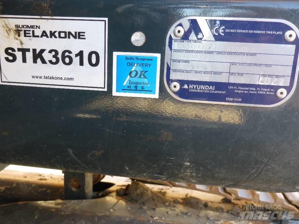 Hyundai HX180L Koparki gąsienicowe
