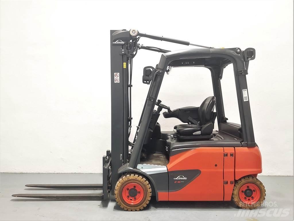 Linde E16P 02 Wózki elektryczne