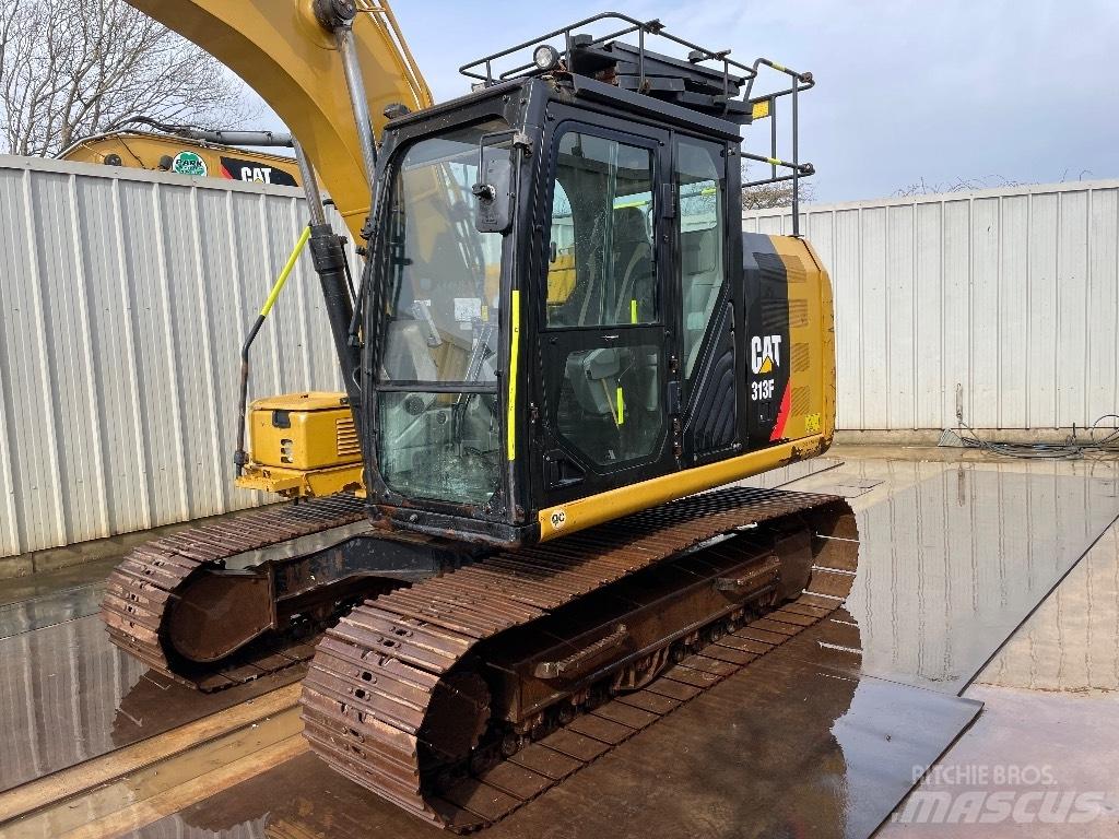 CAT 313 F Koparki gąsienicowe