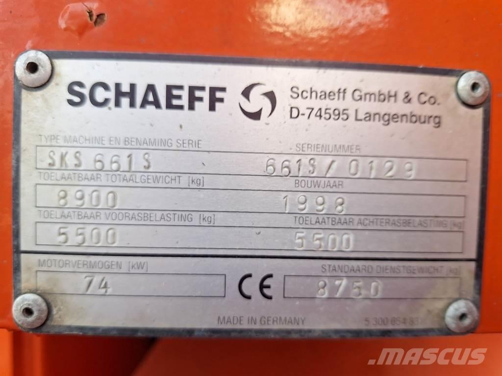 Schaeff SKS 661 Ładowarki kołowe