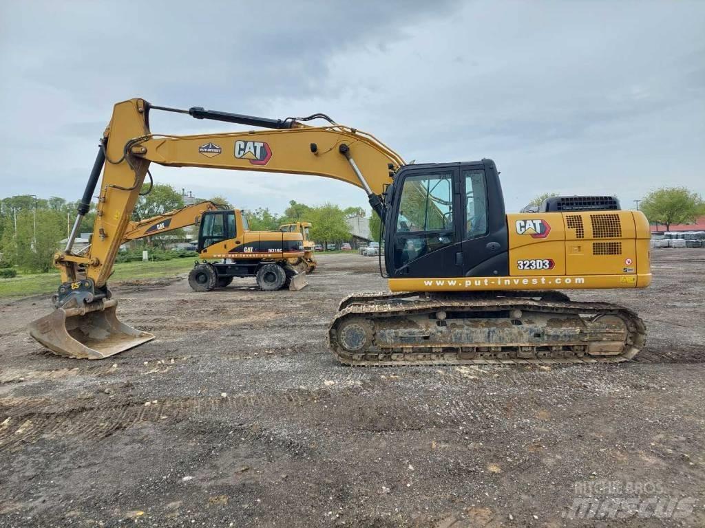 CAT 323D3 Koparki gąsienicowe