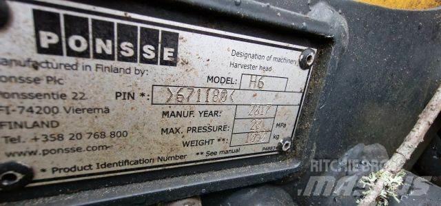 Ponsse Ergo 8wd Harwestery