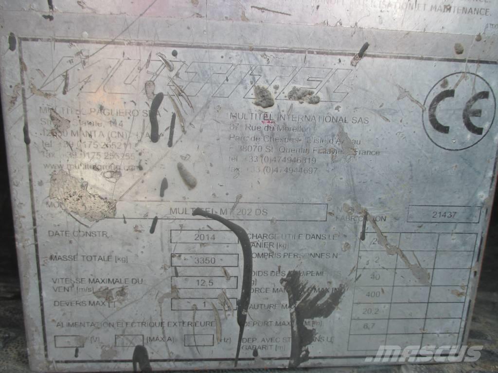 Multitel MT 202 DS Podnośniki koszowe